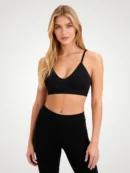 Ribbed Seamless Bra , Stylish Comfort (3516)