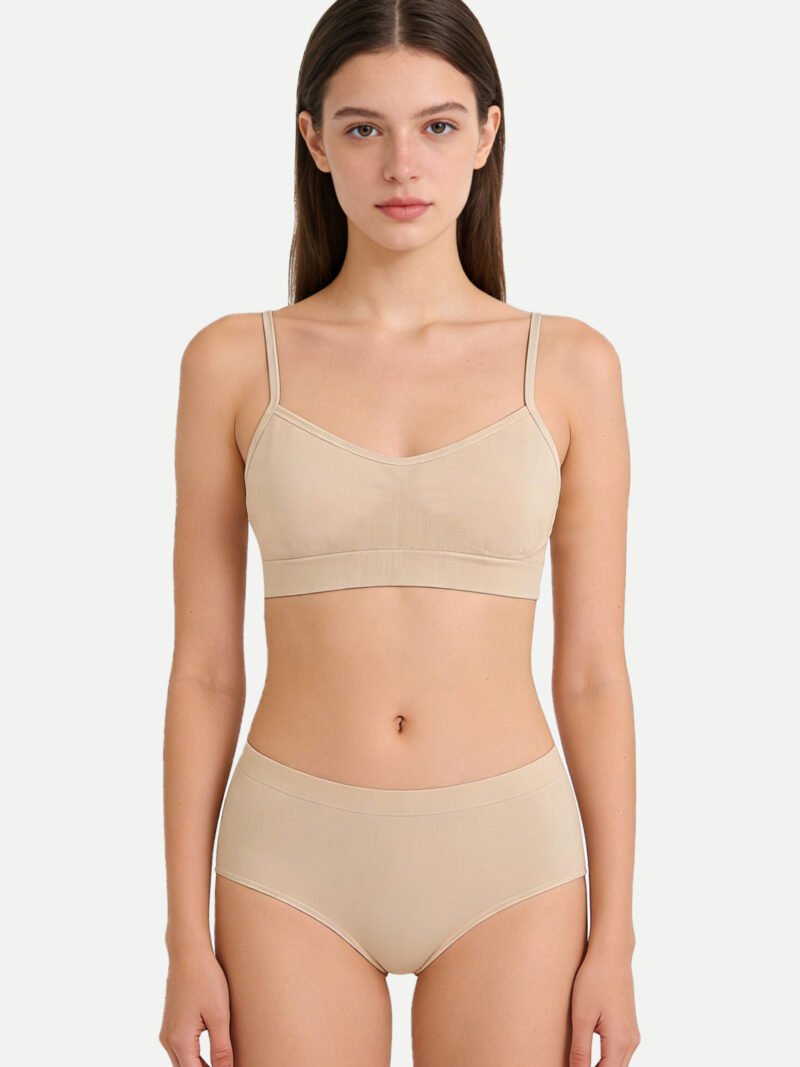 Girls' Seamless Single Layer Bralette (2306)