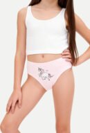 Girls' Cotton Unicorn Print Briefs (9419)