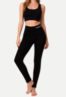 Women's Lamb Wool Lined Thermal Leggings (F4351)
