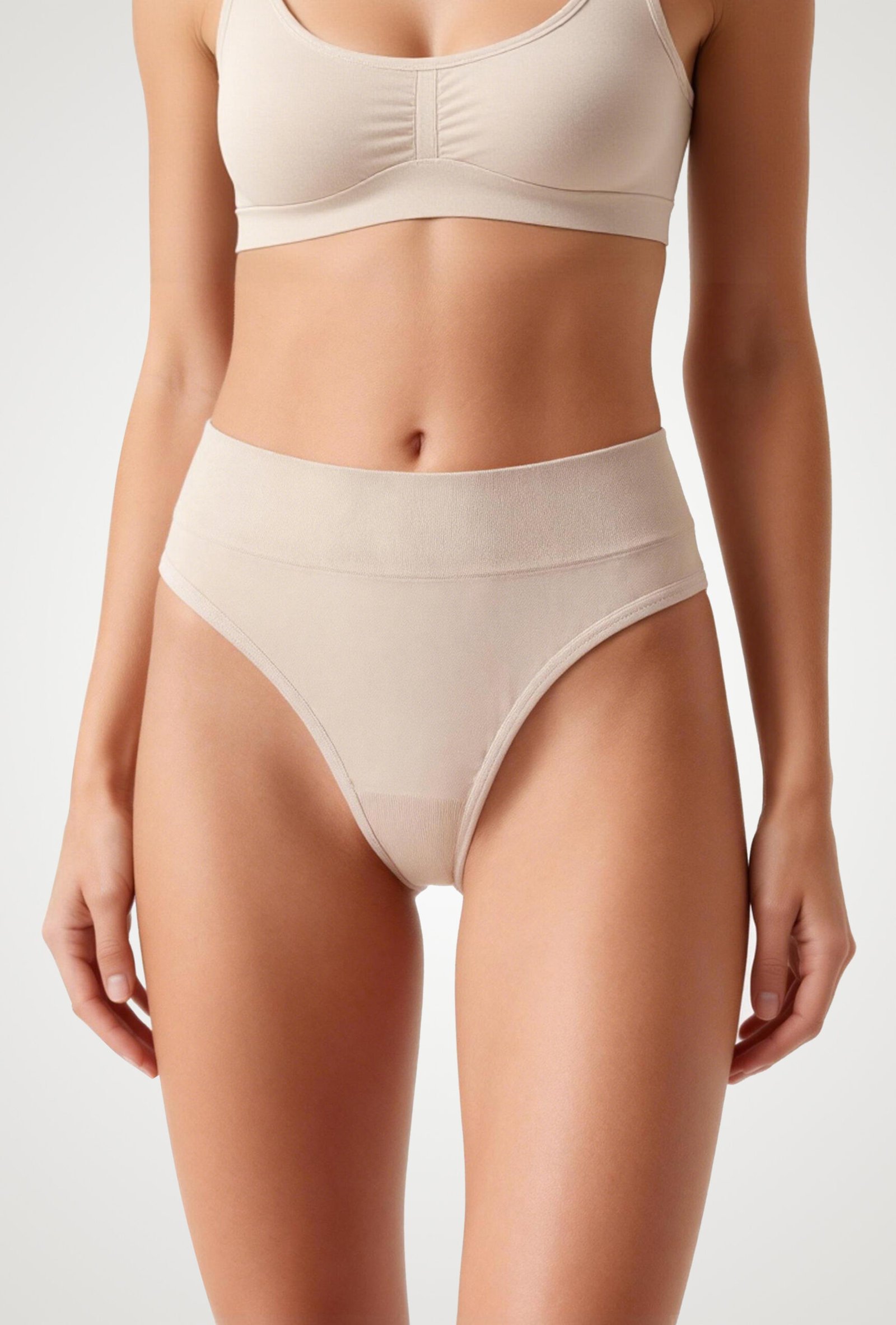 Women's Seamless Brazilian Cut Panty (H769)